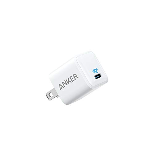 Anker PowerPort III Nano (PD対応 18W USB-C 超小型急速充電器)【PSE認証済/PowerIQ 3.0搭載】 iPhone, iPad, Galaxy, Xperia,その他Android各種対応 (ホワイト)