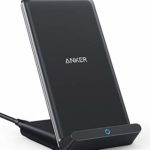 Anker PowerWave 10 Stand(改善版), ワイヤレス充電器 Qi 認証 iPhone 11 / 11 Pro / 11 Pro Max/XS/XS Max/XR/X / 8 / 8 Plus Galaxy LG 対応 5W & 7.5W & 10W 出力 ブラック