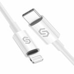 type c lightning ケーブル PD対応 Syncwire usb type c ライトニング ケーブル 1M【Apple MFi認証/PD対応/急速充電・データ転送】 タイプc ライトニング変換 ケーブル iPhone 11/ 11 Pro/11 Pro Max/XS/XR/XS Max/X / 8 / 8 Plus対応 ホワイト