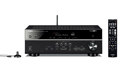 ヤマハ AVレシーバー RXV583(B) 7.1ch/Dolby Atmos&DTS:X/Bluetooth/Wi-Fi/ネットワークオーディオ/ハイレゾ音源対応 ブラック RX-V583(B)