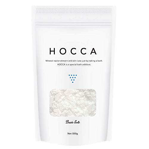 ホッカ HOCCA バスソルト 入浴剤 浴用化粧品 国産 保湿 発汗 マグネシウム 1か月分 計量スプーン付き 【瀬戸内海から生まれたバスソルト】