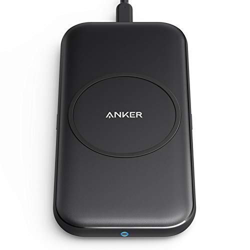 Anker PowerWave Base Pad (5W / 7.5W / 10W Qi ワイヤレス急速充電器) Qi対応 iPhone 11 / 11 Pro / 11 Pro Max/SE (第2世代) / XS/XS Max/XR/X / 8 / 8 Plus/Galaxy/Note/LG 互換対応 ブラック