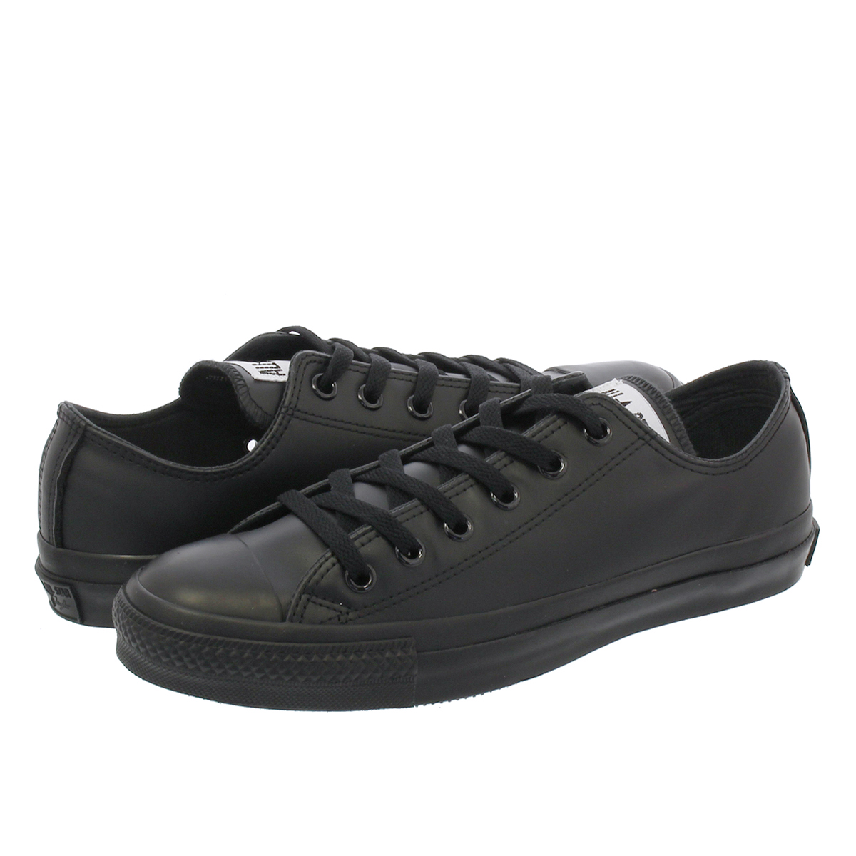 CONVERSE LEA ALLSTAR OX 【メンズ】 【レディース】 コンバース レザー オールスター OX BLACK MONOCHROME