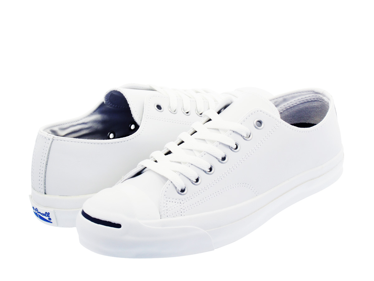 CONVERSE LEA JACK PURCELL コンバース レザー ジャックパーセル WHITE 32241230