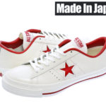 CONVERSE ONE STAR J 【MADE IN JAPAN】【日本製】【メンズ】【レディース】コンバース ワンスター J WHITE/RED