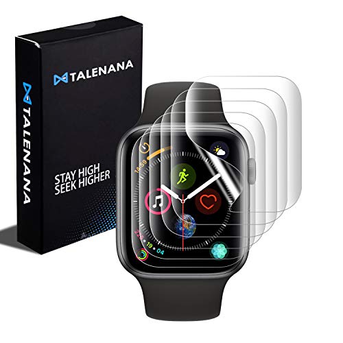 【6枚セット】TALENANA Apple Watch 用 液晶保護フィルム アップルウォッチ Series 5/4/3/2/1 用画面保護フィルム 38-40mm 24時間自動修復技術 TPUフィルム 画面保護シート 液晶シール フィルムカバー 保護カバー 液晶保護 ソフト 衝撃吸収 取付簡単 気泡なし 高透過率 指紋防止 衝撃吸収 透明