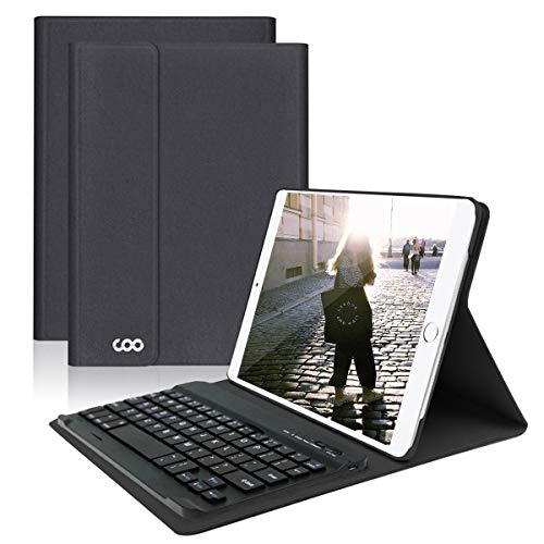 COO iPad 9.7 Bluetooth キーボード付き ケース (ブラック)