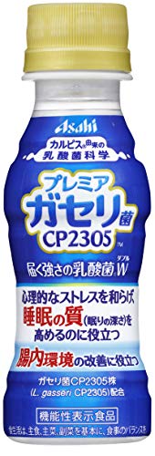 アサヒ飲料 「届く強さの乳酸菌」W 「プレミアガセリ菌CP2305」 100ml ×30本 [機能性表示食品]