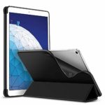 ESR iPad Air 2019 ケース iPad Air3 10.5インチ ソフトカバー TPU 耐衝撃 傷防止 オートスリープ機能 軽量 薄型 三つ折りスタンド スマートカバー 2019年発売の10.5インチ iPad 対応(ブラック)