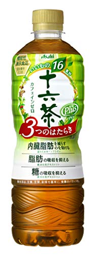 アサヒ飲料 「アサヒ 十六茶プラス」3つのはたらき630 630ml ×24本 デカフェ・ノンカフェイン [機能性表示食品]