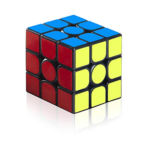 EnacFire スピードキューブ 回転スムーズ 立体パズル ポップ防止 3x3x3 競技専用 世界基準配色