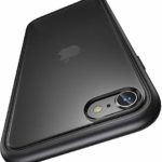 Humixx iPhone SE ケース[第2世代] iPhone8/iPhone7 ケース [2020年新型] 耐衝撃 SGS認証 米軍MIL規格 指紋防止 黄ばみなし レンズ保護 マット感 半透明（ブラック） 【18ヶ月品質保証】 ［iPhone 7/8/SE 4.7インチ] ［Shockproof Series]