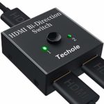 Techole HDMI 切替器 分配器 双方向 hdmiセレクター 4K/3D/1080P対応 1入力2出力/2入力1出力 手動切替 PS3/PS4/Nintendo Switch/Xbox/HDTV/DVDプレーヤーなど対応