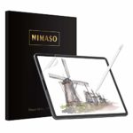 【貼り付けガイド付き】 Nimaso iPad Pro 12.9 (2020 / 2018) ペーパーライク フィルム 上質紙のような描き心地 失敗なしで即貼り付け可能 反射低減 アンチグレア 第3/第4世代対応