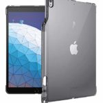 iPad Air 3 ｹｰｽ (10.5 inch 2019), iPad Pro 10.5 ｹｰｽ (2017), Poetic -[Lumos Series]- ｱｯﾌﾟﾙ 10.5型 ｱｲﾊﾟｯﾄﾞ ﾌﾟﾛ 対応 [ｳﾙﾄﾗｽﾘﾑ] [TPU製 ｹｰｽ] Smart Keyboard 対応 Apple Pencil 収納ｽﾛｯﾄ付き (ｸﾞﾚｰ)