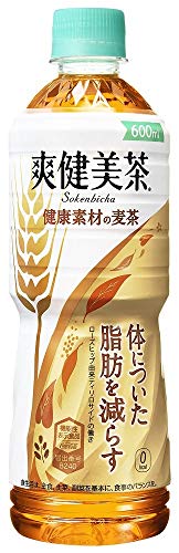 コカ・コーラ 爽健美茶 健康素材の麦茶 600mlPET×24本 [機能性表示食品]