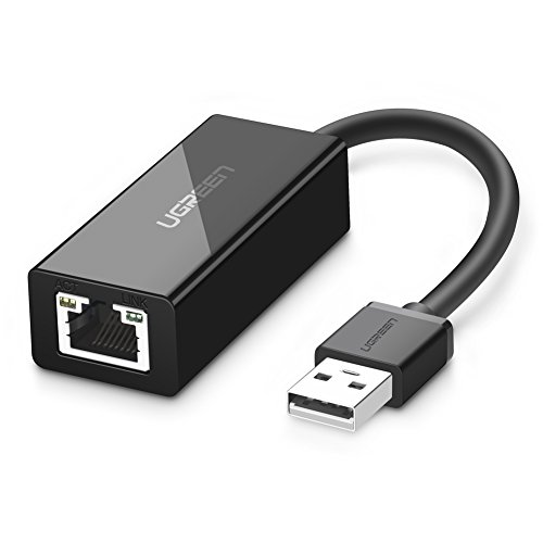 UGREEN LAN アダプター USB To RJ45 100/10Mbps 高速有線 Switch Wii Macbook等に最適 動作確認済み