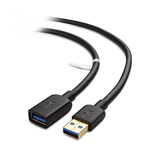 Cable Matters USB 延長ケーブル USB3.0 延長ケーブル 3m USB延長ケーブル Type A オス メス リピーターケーブル 延長コード 超高速 USB 延長 ブラック Oculus Rift HTC Vive Playstation VR Headsetに対応