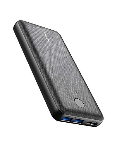 Anker PowerCore Essential 20000 (モバイルバッテリー 超大容量 20000mAh) 【USB-C入力ポート/PSE認証済/PowerIQ/低電流モード搭載】iPhone & Android 各種対応 (ブラック)