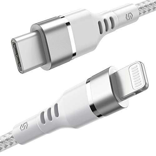 【2020進化版】Syncwire USB-C ＆ ライトニング ケーブル【C94 Apple MFi認証/PD対応/急速充電 ＆ 高速データ同期/超高耐久】Type C Lightning ケーブル iPhone SE 2020 / 11 / 11 Pro / 11 Pro Max/XR/XS Max/XS/X / 8 / 8 Plus（1.2M シルバー）