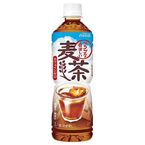 コカ・コーラ 茶流彩彩 麦茶 PET 600ml ×24本