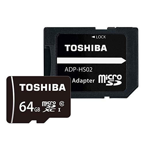 東芝 microSDXCカード 64GB Class10 UHS-I対応 (最大転送速度48MB/s) 国内正規品 Amazon.co.jpモデル THN-MW64G4R8