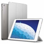 ESR iPad Air 2019 ケース iPad Air3 10.5インチ カバー 軽量 薄型 レザー オートスリープ機能 三つ折りスタンド スマートカバー 2019年発売の10.5インチ iPad 対応(グレー)