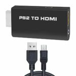 PS2専用HDMI接続コネクター PS2 toHDMI 変換アダプターHDMI出力 携帯便利 PS2 TO HDMI CONNECTOR PS2復活PS2 TO HDMI COVERTER (ハイスピードUSBケーブル＋日本語取扱説明書付き)