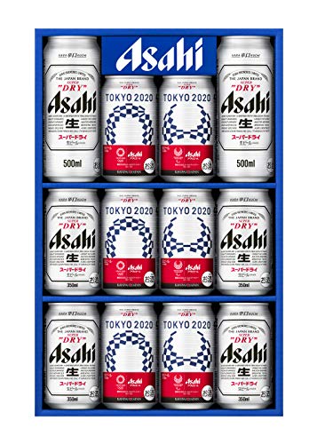 【お中元/ギフト限定】アサヒスーパードライデザイン缶ギフトセット(LP-3N) [ ビール 350ml×10本,500ml×2本 ] [ギフトBox入り]