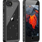 iPhone SE 防水ケース [第2世代] iPhone 7/8 防水ケース IP68等級 全面カバー 耐衝撃 米軍mil規格 超薄型 透明 クリア 指紋認証・無線充電対応 防塵防雪 傷防止 滑らか操作 ストラップ付き 雨の日、お風呂など適用 iPhone7/8/SE 2020専用（4.7インチ）