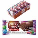 江崎グリコ バランスオンminiケーキ チョコブラウニー 20個 栄養補助食品 ケーキバー