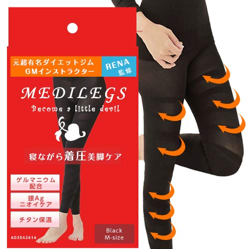 MKY factory メディレッグズ ～MediLegs～ 美脚スパッツ L