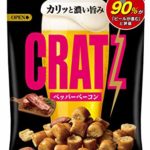 江崎グリコ クラッツ ペッパーベーコン 42g×10個 おつまみ ビールに合う スナック菓子