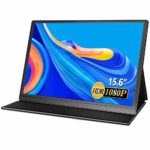 MISEDI 15.6インチ モバイルモニター モバイルディスプレイ 非光沢 薄型 軽量 IPSパネル USB Type-C/mini HDMI/PD 保護ケース付 3年保証付