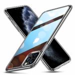 ESR iPhone 11 Pro ガラスケース 【日本旭硝子製 9H硬度加工】 強化ガラス＋TPUバンパーアイホン 薄型 全透明 黄変防止 安心保護 耐衝撃 ワイヤレス充電対応 安心保護 ストラップホール付き 5.8インチ iPhone 11 Pro 專用スマホケース(クリア)