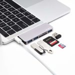 USB C ハブ 5-IN-1 USB C ハブ 3つUSB 3.0 ポート SD/Micro SD カードリーダー Type C ハブ アダプタ MacBook/MacBook Pro/Macbook Air/DELL/ASUS/Huawei/Microsoft Surface 等対応