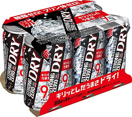 サントリーチューハイ -196℃ ストロングゼロ DRY 350ml×6本