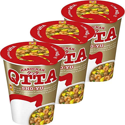 マルちゃん QTTA 醤油ラーメン 78g×3個