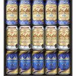 【お中元に】アサヒビール夏限定3種バラエティトリプルセット(JSP-4) [ ビール 350ml×15本 ] [ギフトBox入り]