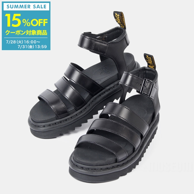 【15%OFFクーポン対象！7/28(火)16:00〜7/31(金)13:59】ドクターマーチン Dr.Martens サンダル シューズ メンズ レディース BLAIRE BRANDO R24191001