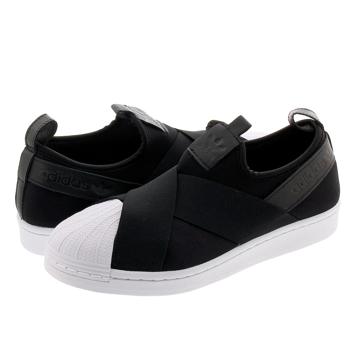 adidas SUPERSTAR SLIP-ON アディダス スーパースター スリッポン CORE BLACK/CORE BLACK/CORE BLACK fw7051