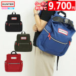 【クーポンでさらに300円OFF】 ハンター リュック レディース メンズ カバン 鞄 HUNTER ORIGINAL TOPCLIP BACKPACK-WR NYLON UBB6017ACD 【hnt011】