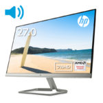 【店内全品10％OFFクーポン】 スピーカー内蔵　HP 27fw Audio ディスプレイ (型番:4TB31AA#ABJ) 27インチ フルHD　IPS スピーカー内蔵 ディスプレイ モニター 新品 PCモニター Switch スイッチ