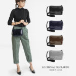 【お求めやすい価格になりました】LE CHEVAL DE CLAUDE SAC feve S pt クロード元町 エナメル豆ポシェット S ショルダー 斜めがけ 肩掛け レディースバッグ　軽量 日本製(TOPKAPI トプカピ VIOLAd’ORO ヴィオラドーロ 好きな方にも)