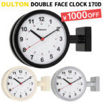 クーポン利用で1000円OFF!ポイント10倍! ダルトン 時計 ダブルフェイスウォールクロック ミニサイズ DULTON 両面 double faces wall clock 170D アナログ 壁掛 ラウンド BONOX ボノックス 送料無料