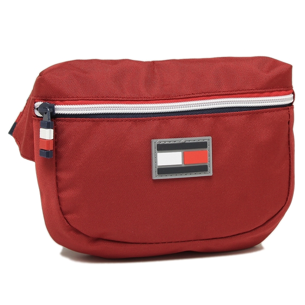 【返品OK】トミーヒルフィガー ウエストバッグ メンズ レディース TOMMY HILFIGER TC090EX9 TOMMY RED レッド