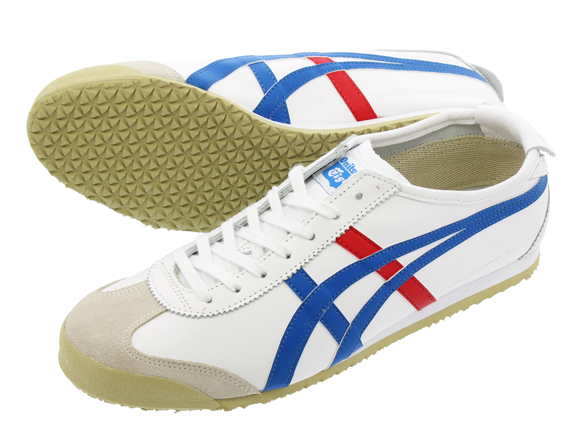 Onitsuka Tiger MEXICO 66 オニツカタイガー メキシコ 66 WHITE/BLUE/REDthl202-0146