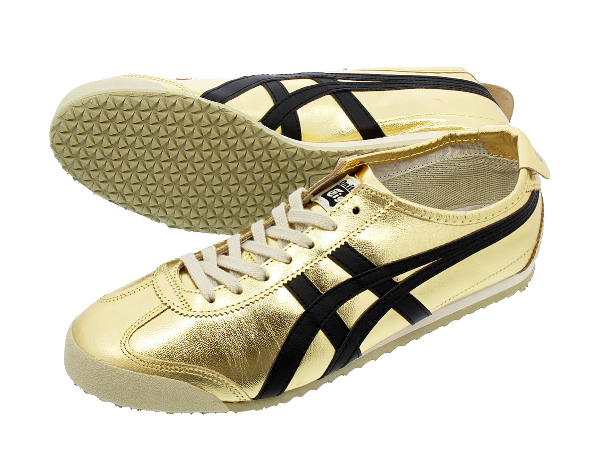 Onitsuka Tiger MEXICO 66 オニツカタイガー メキシコ 66 GOLD/BLACK thl7c2-9490