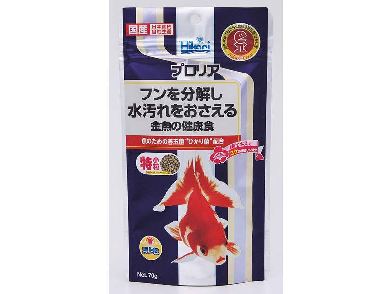 【同梱クーポン対象器材】【飼育用品・餌】 キョーリン プロリア(特小粒) 70g【乾燥餌】 (淡水用)(餌)