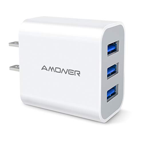 USB 充電器 3ポート ACアダプター USB コンセント 15W スマホ 充電器 3台同時充電可能 急速充電 コンパクト 携帯充電器 iPhone·iPad·Androidなど対応 海外対応 PSE認証済み 正規品